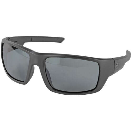 Magpul Industries Apex Black Frame with Gray Lens Eyewear feature Z87+ ballistic impact protection